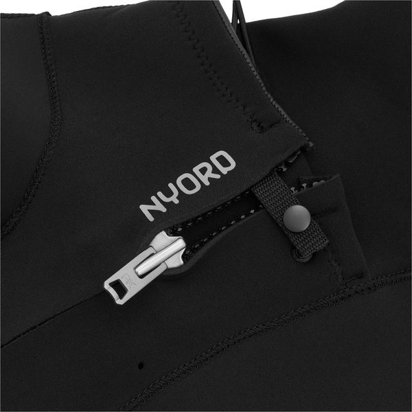 2026 Nyord Mens Solu Yulex 4/3mm Chest Zip Wetsuit SOLM43001 - Black